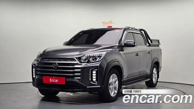 Ssangyong The New Rexton Sport 2022 Серый из Кореи