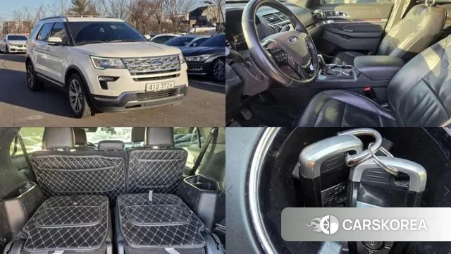 Ford Explorer 2018 Белый из Кореи