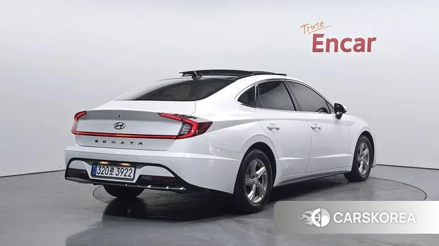 Hyundai Sonata (DN8) 2019 Белый из Кореи