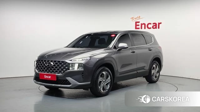 Hyundai The New Santa Fe 2023 Серый из Кореи