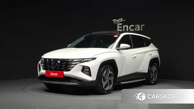 Hyundai Tucson (NX4) 2021 Белый из Кореи