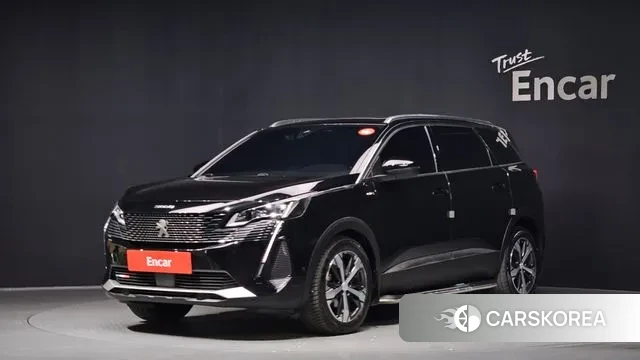 Peugeot 5008 second generation 2022 Черный из Кореи