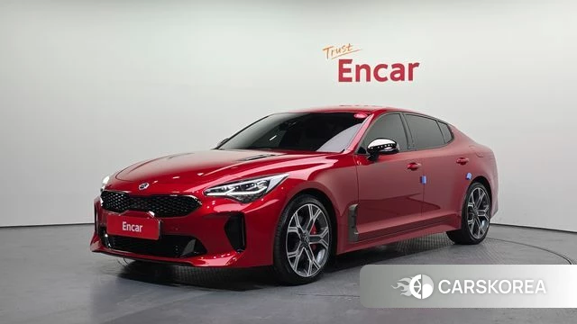 Kia Stinger 2019 Красный из Кореи