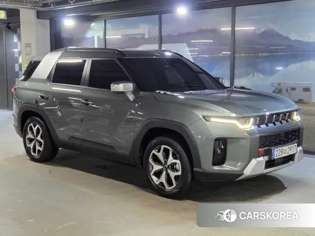 Ssangyong The New Torres 2024 Светло-зеленый из Кореи