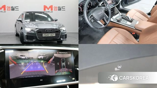 Audi A6 (C8) 2021 Серый из Кореи