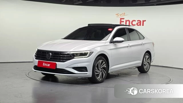 Volkswagen 7th Generation of Jetta 2021 Белый из Кореи