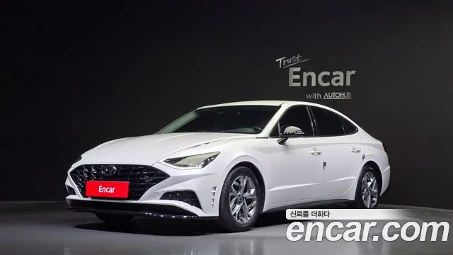 Hyundai Sonata (DN8) 2022 Белый из Кореи