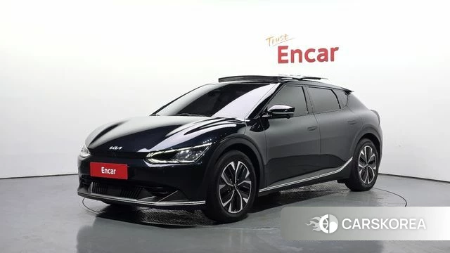 Kia EV6 2021 Синий из Кореи