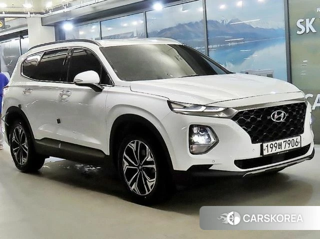 Hyundai Santa Fe TM 2018 Белый из Кореи