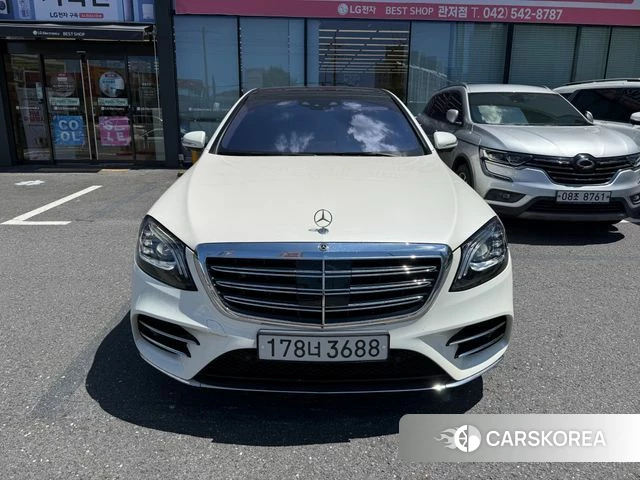 Mercedes-Benz S-Class W222 2020 Белый из Кореи