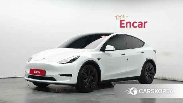 Tesla Model Y 2024 Белый из Кореи