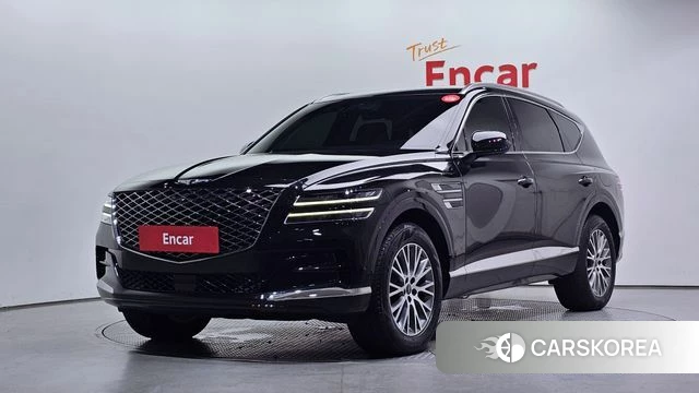 Genesis GV80 2021 Черный из Кореи