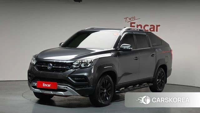 Ssangyong Rexton Sports 2021 Серый из Кореи