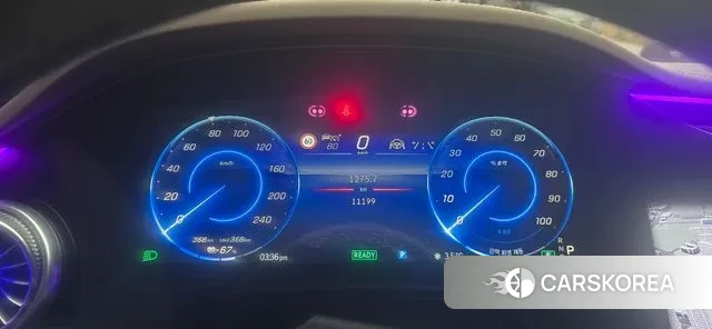 Mercedes-Benz EQS V297 2023 Белый из Кореи