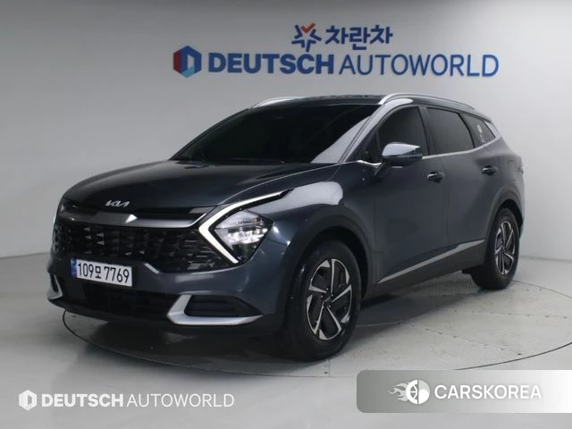 Kia Sportage 5th Generation Hybrid 2021 Серый из Кореи