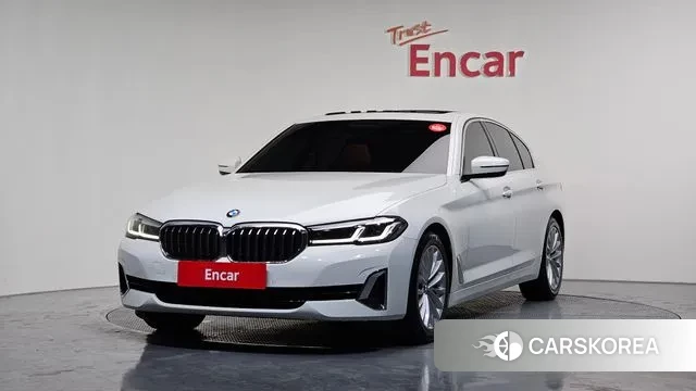 BMW 5 Series (G30) 2021 Белый из Кореи