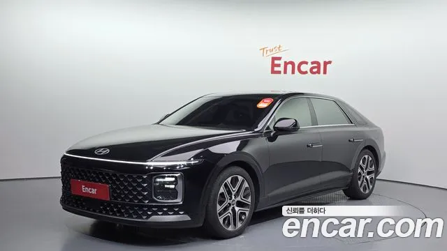 Hyundai Grandeur (GN7) 2023 Черный из Кореи