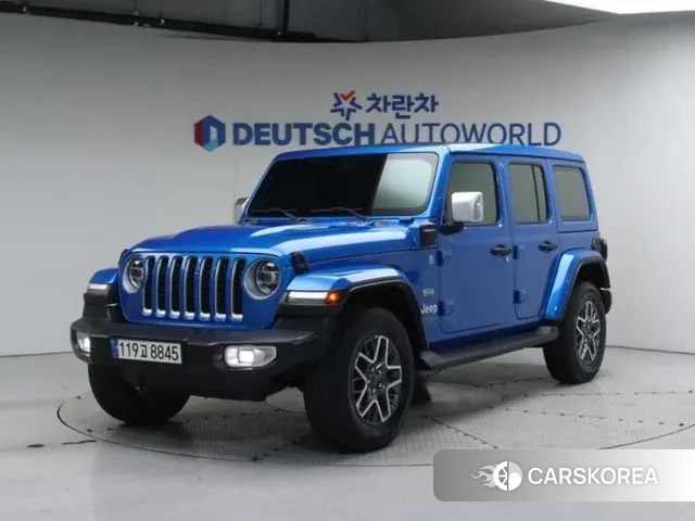 Jeep Wrangler (JL) 2022 Синий из Кореи