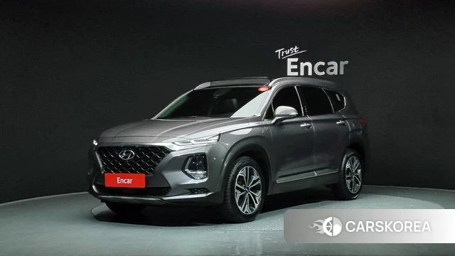 Hyundai Santa Fe TM 2018 Серый из Кореи