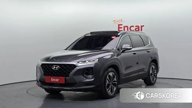 Hyundai Santa Fe TM 2018 Серый из Кореи