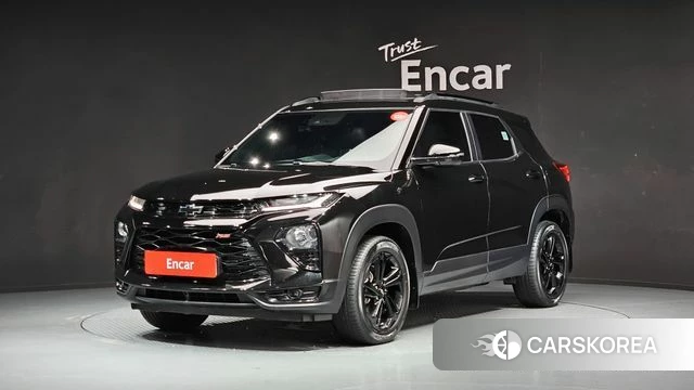 Chevrolet (GM Daewoo) Trailblazer 2022 Черный из Кореи