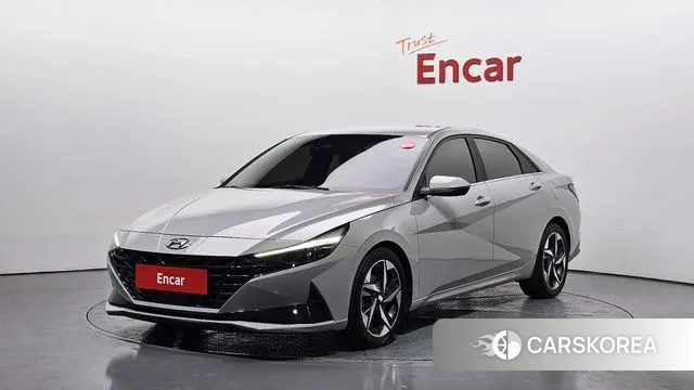 Hyundai Avante (CN7) 2020 Серебристо-серый из Кореи