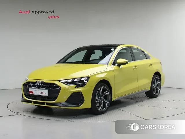 Audi A3 (8Y) 2025 Желтый из Кореи