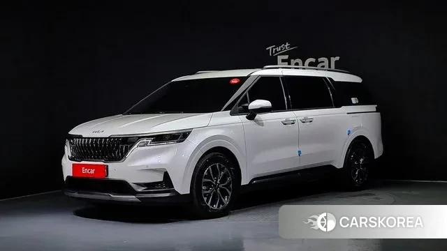 Kia Carnival 4th generation 2023 Белый из Кореи