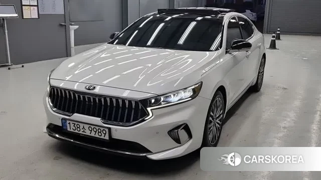 Kia K7 Premier Hybrid 2019 Белый из Кореи