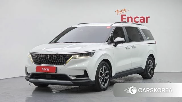 Kia Carnival 4th generation 2021 Белый из Кореи