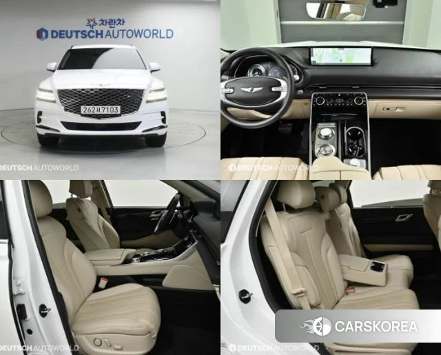 Genesis GV80 2023 Белый из Кореи