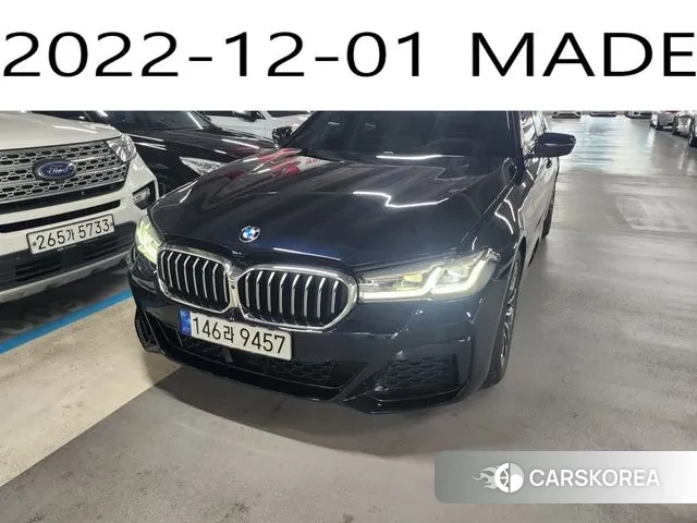 BMW 5 Series (G30) 2023 Черный из Кореи