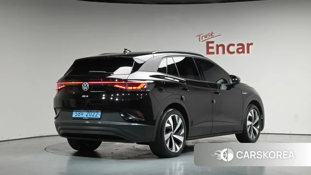 Volkswagen ID.4 2023 Черный из Кореи