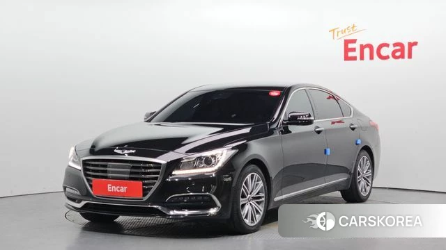 Genesis G80 2018 Черный из Кореи