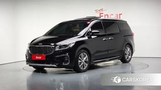 Kia The New Carnival 2019 Черный из Кореи