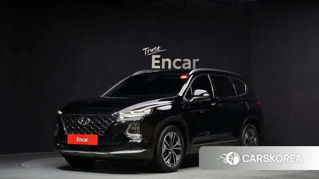 Hyundai Santa Fe TM 2019 Черный из Кореи