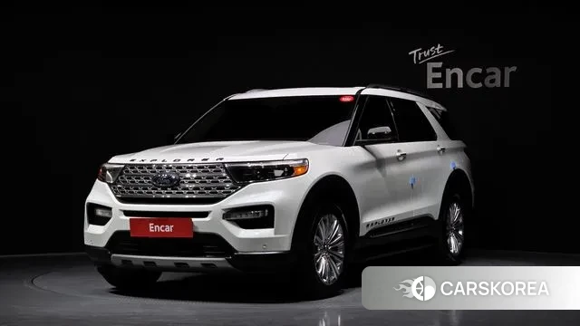 Ford Explorer 6th Generation 2022 Белый из Кореи