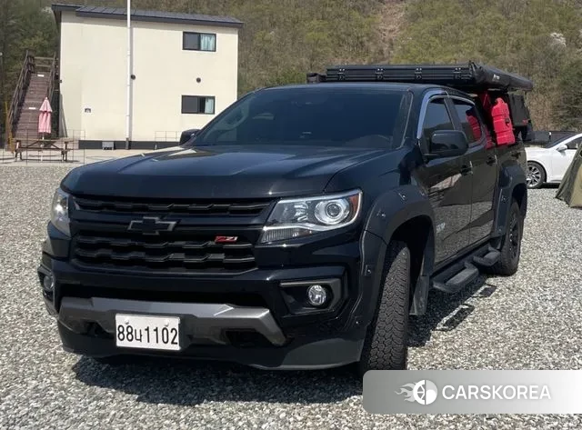 Chevrolet (GM Daewoo) Real New Colorado 2021 Черный из Кореи