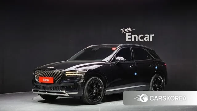 Genesis GV70 2021 Черный из Кореи