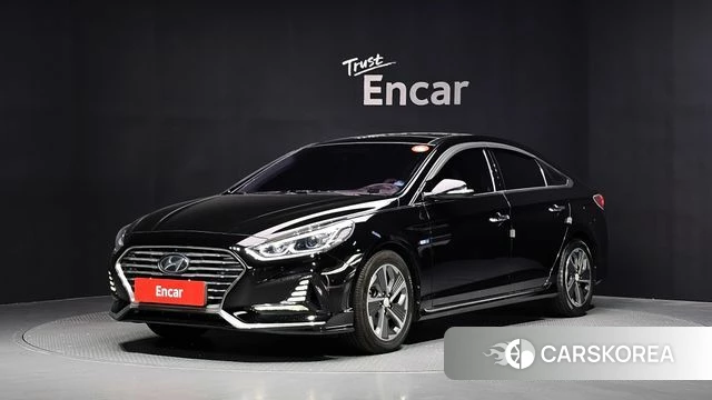 Hyundai Sonata New Rise Hybrid 2018 Черный из Кореи