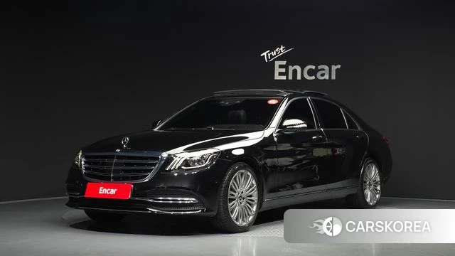 Mercedes-Benz S-Class W222 2019 Черный из Кореи