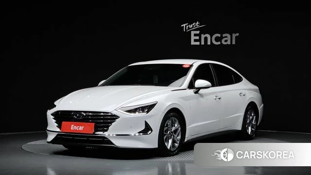 Hyundai Sonata (DN8) 2019 Белый из Кореи