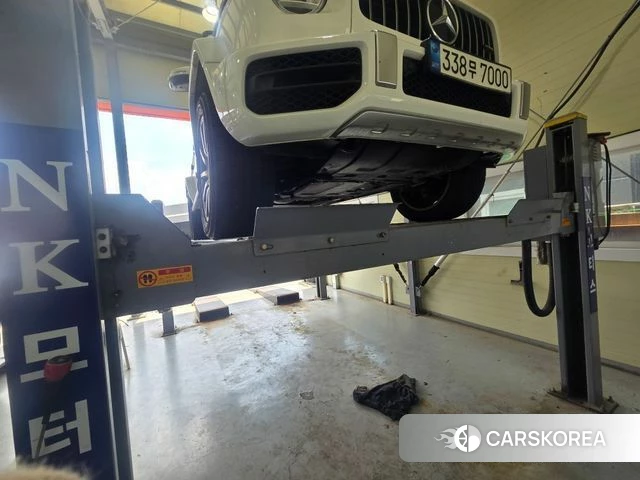 Mercedes-Benz G-Class W463b 2021 Белый из Кореи