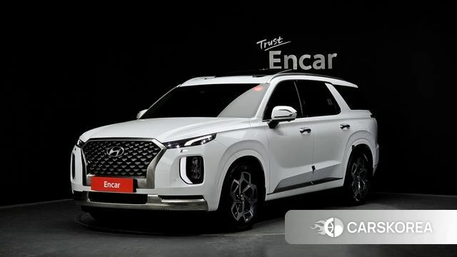 Hyundai Palisade 2021 Белый из Кореи