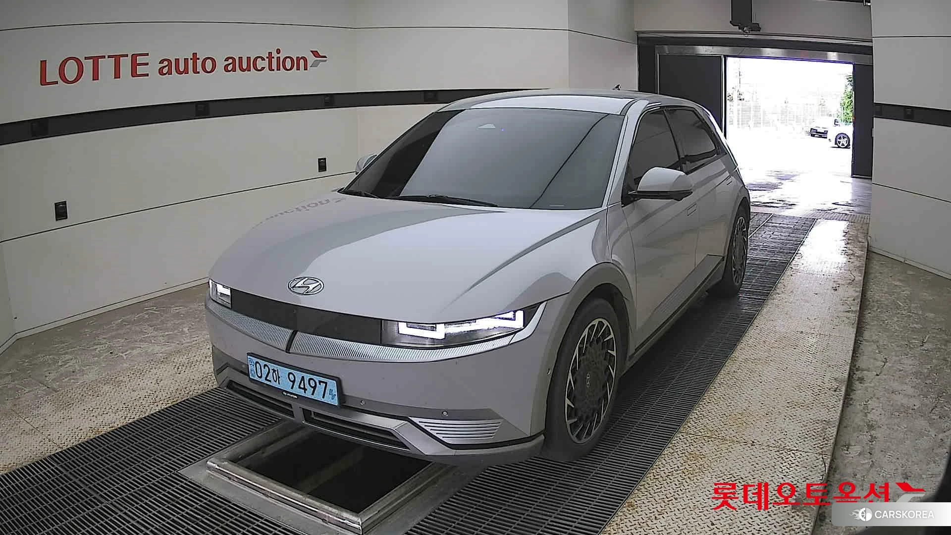 Hyundai IONIQ 5 2022 Cyber Grey Metallic из Кореи