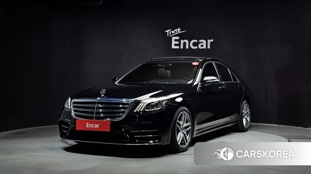 Mercedes-Benz S-Class W222 2020 Черный из Кореи