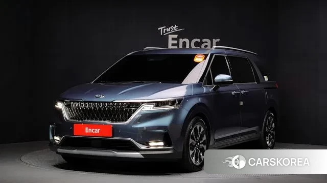 Kia Carnival 4th generation 2021 Синий из Кореи