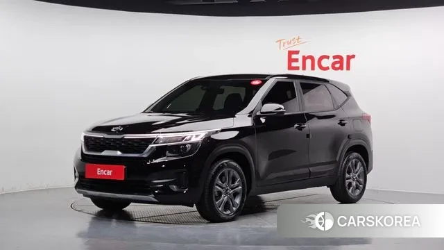 Kia Seltos 2019 Черный из Кореи