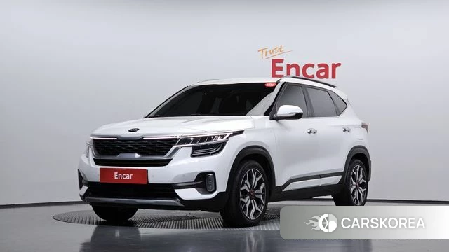 Kia Seltos 2019 Белый из Кореи