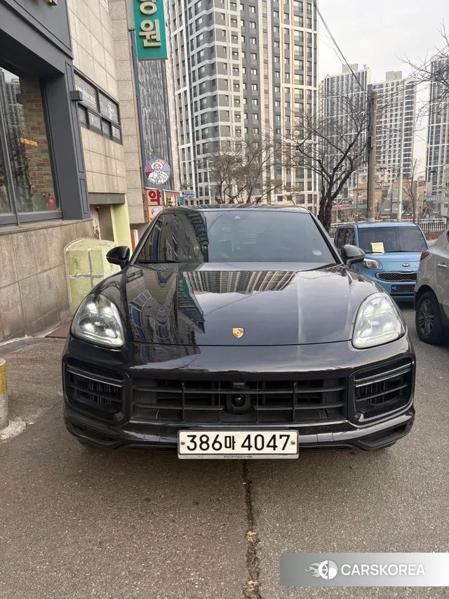 Porsche Cayenne (PO536) 2019 Черный из Кореи
